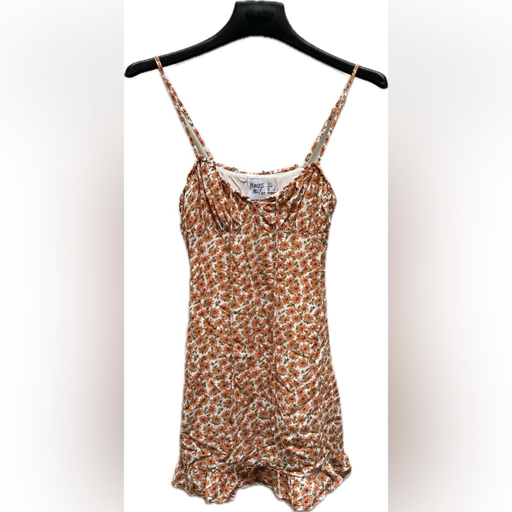 Princess Polly | Floral Spaghetti Strap Mini Dress